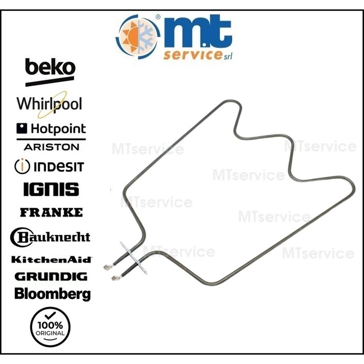 Resistenza inferiore forno originale 1150 w 480121101147