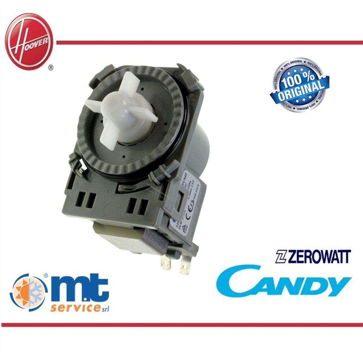 Pompa scarico 4 attacchi originale candy 49037217 compatibile con 49034409 556915 11001011000449 9178009414 4055341426