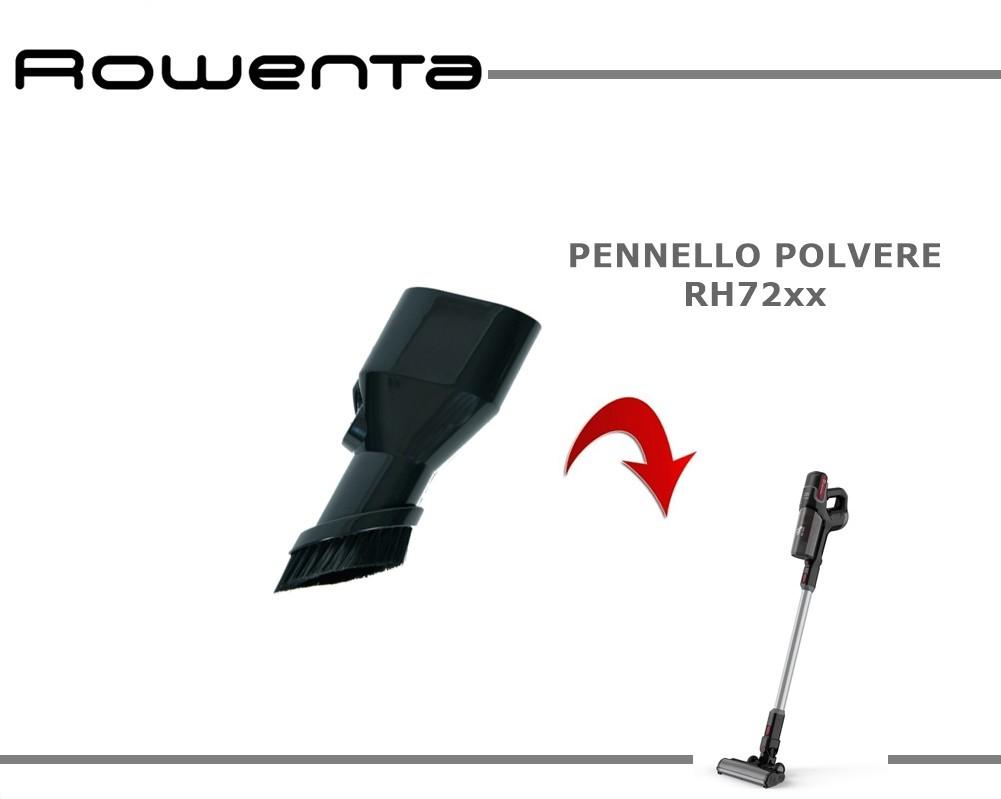 Bocchetta / spazzolino nero per scopa elettrica rowenta rh7233