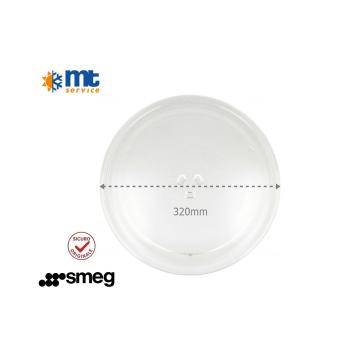 PIATTO VETRO MICROONDE ORIGINALE SMEG DIAMETRO Ø 320 mm - S45MCX2
