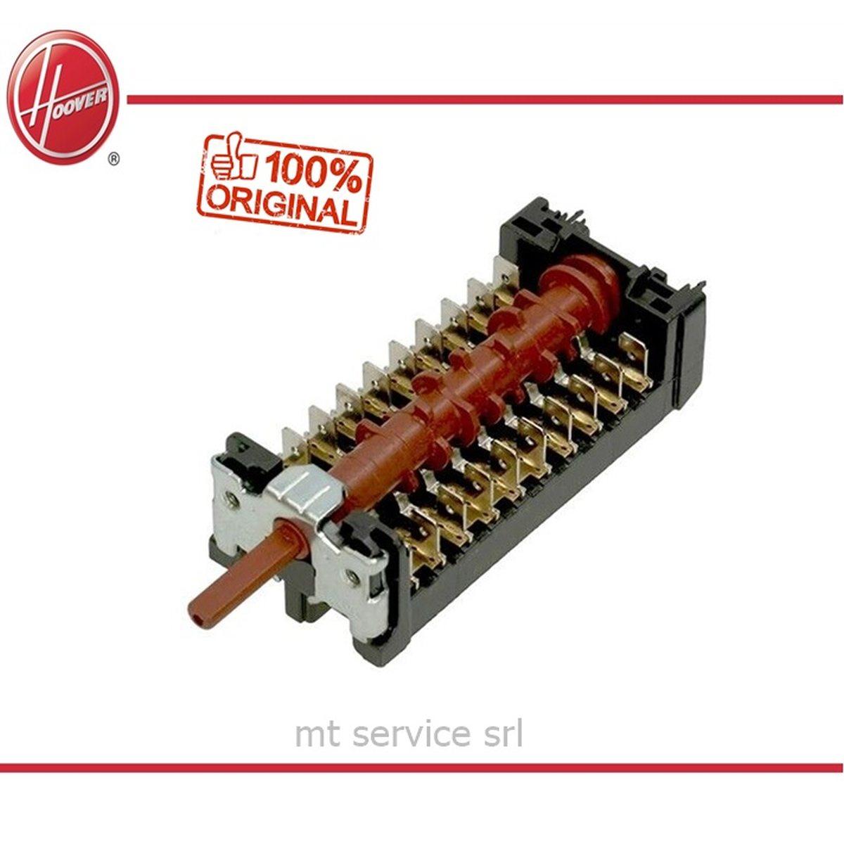 Commutatore forno originale candy nuovo codice 42837376