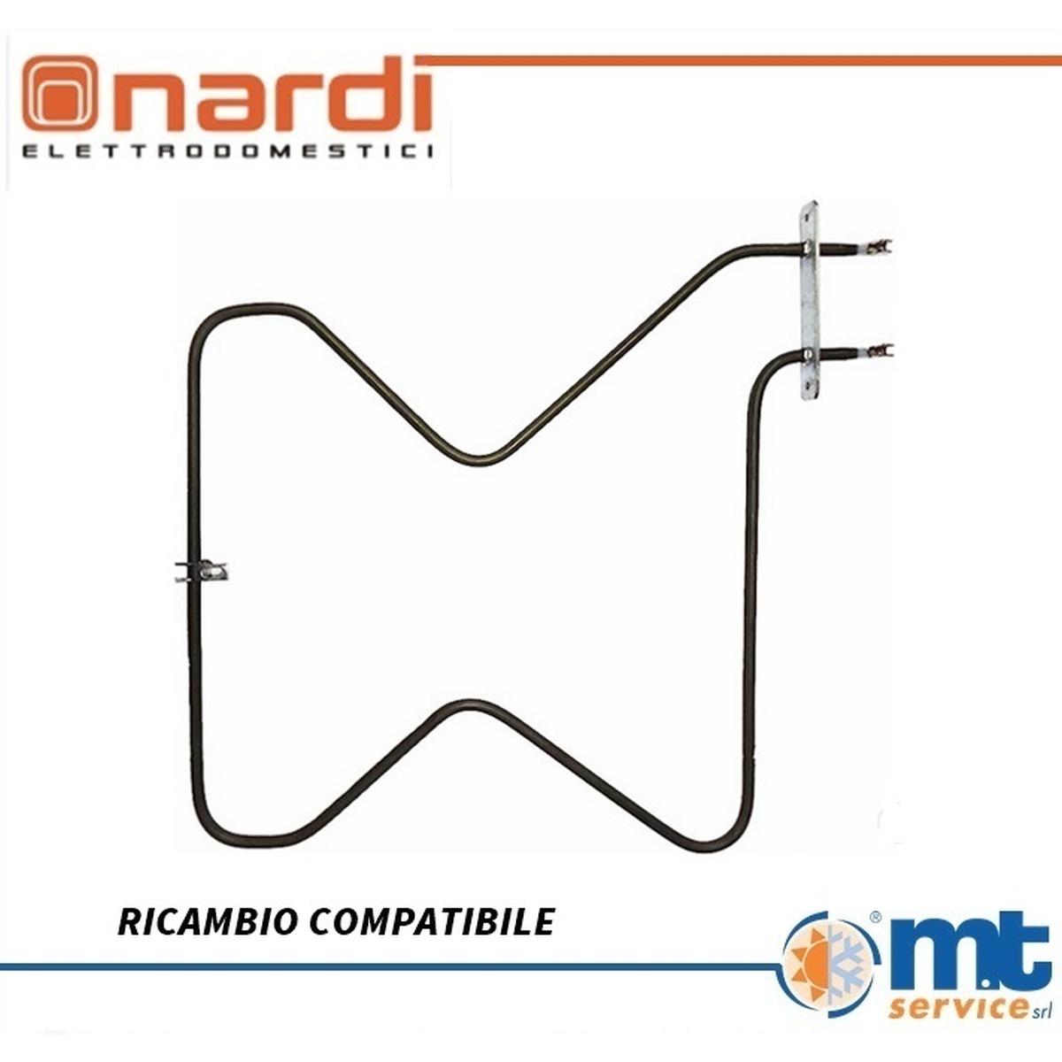 Resistenza base forno compatibile nardi 1200w