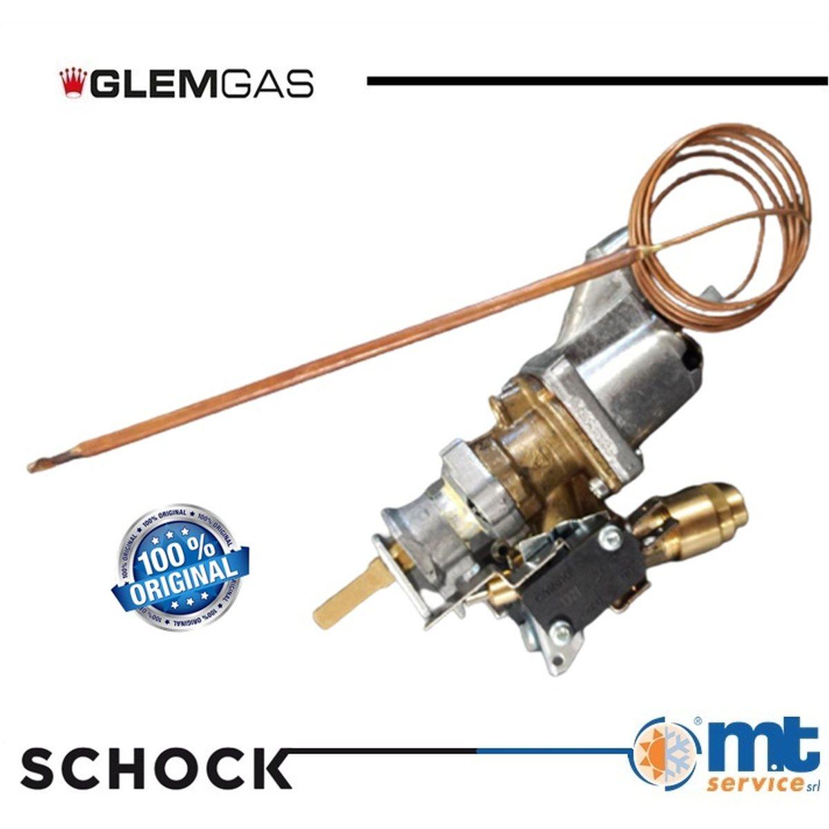 Rubinetto termostato forno valvolato originale glemgas 012m92