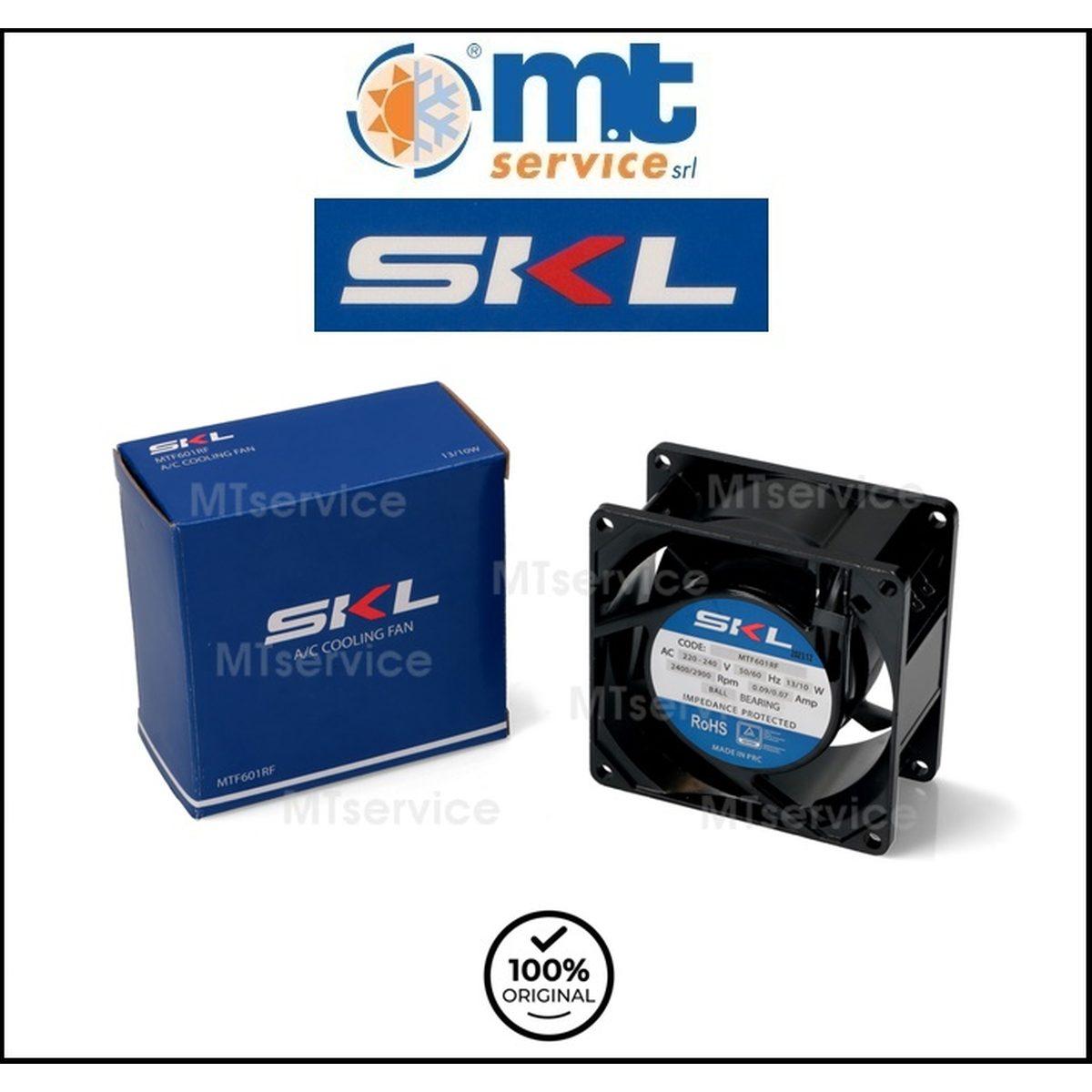 VENTILATORE SKL 80x80mm h38 CUSCIN. 2400-2900rpm