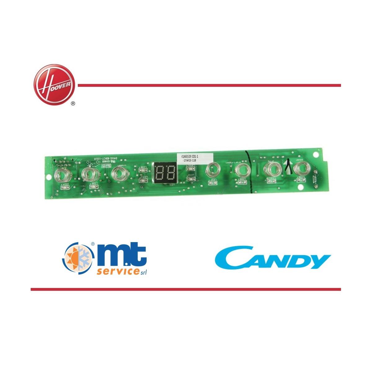 Scheda comandi candy 41900528