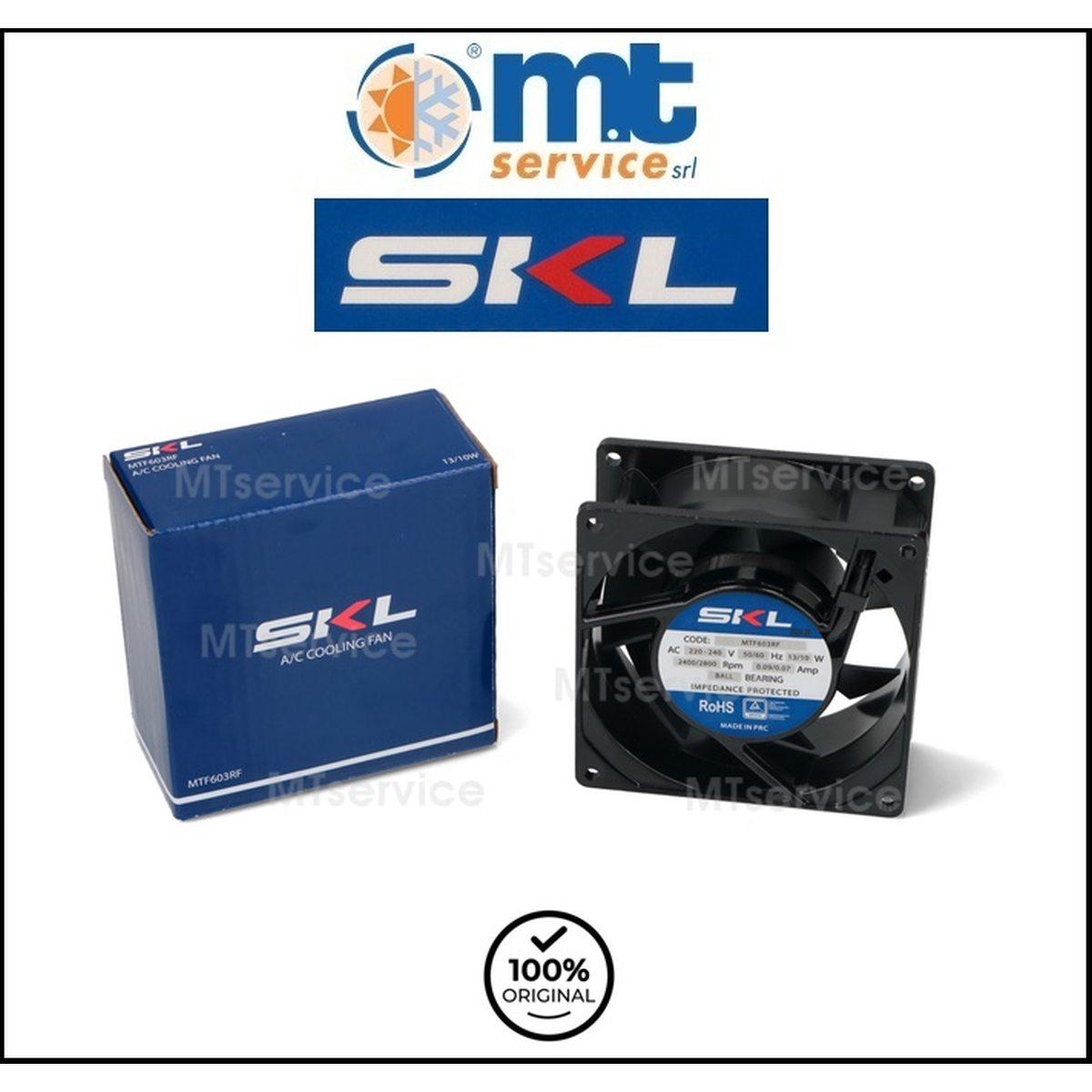 VENTILATORE SKL 92x92mm h38 CUSCIN. 2400-2900rpm