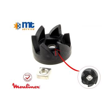 Albero di trasmissione e dado quadrato moulinex lm2 / lm3