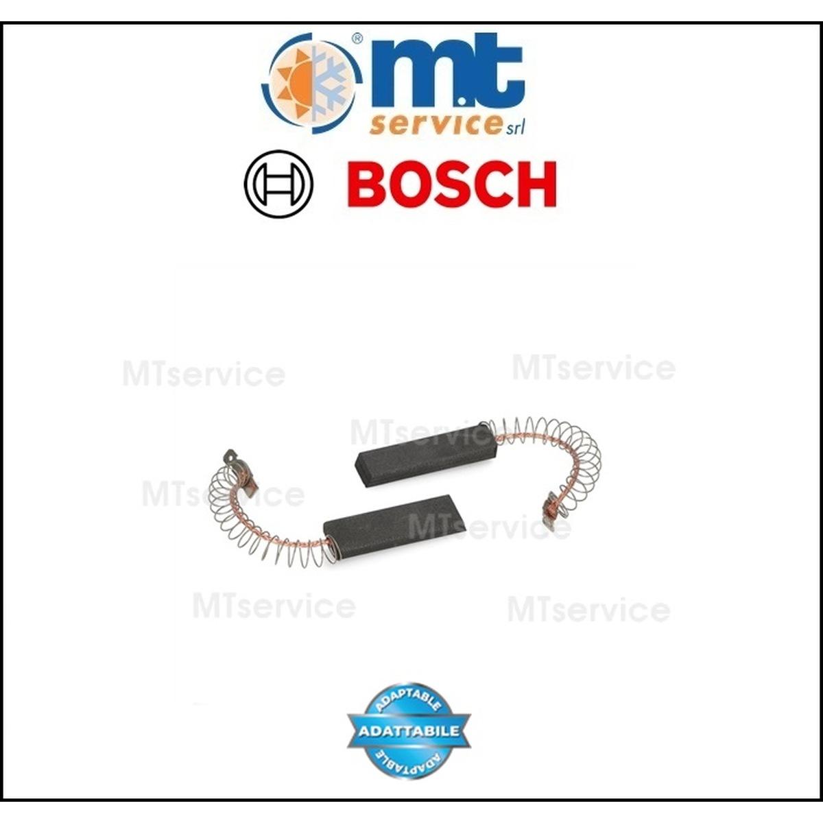 Kit 2 pz spazzola motore lavatrice compatibile bosch schunk 00605694