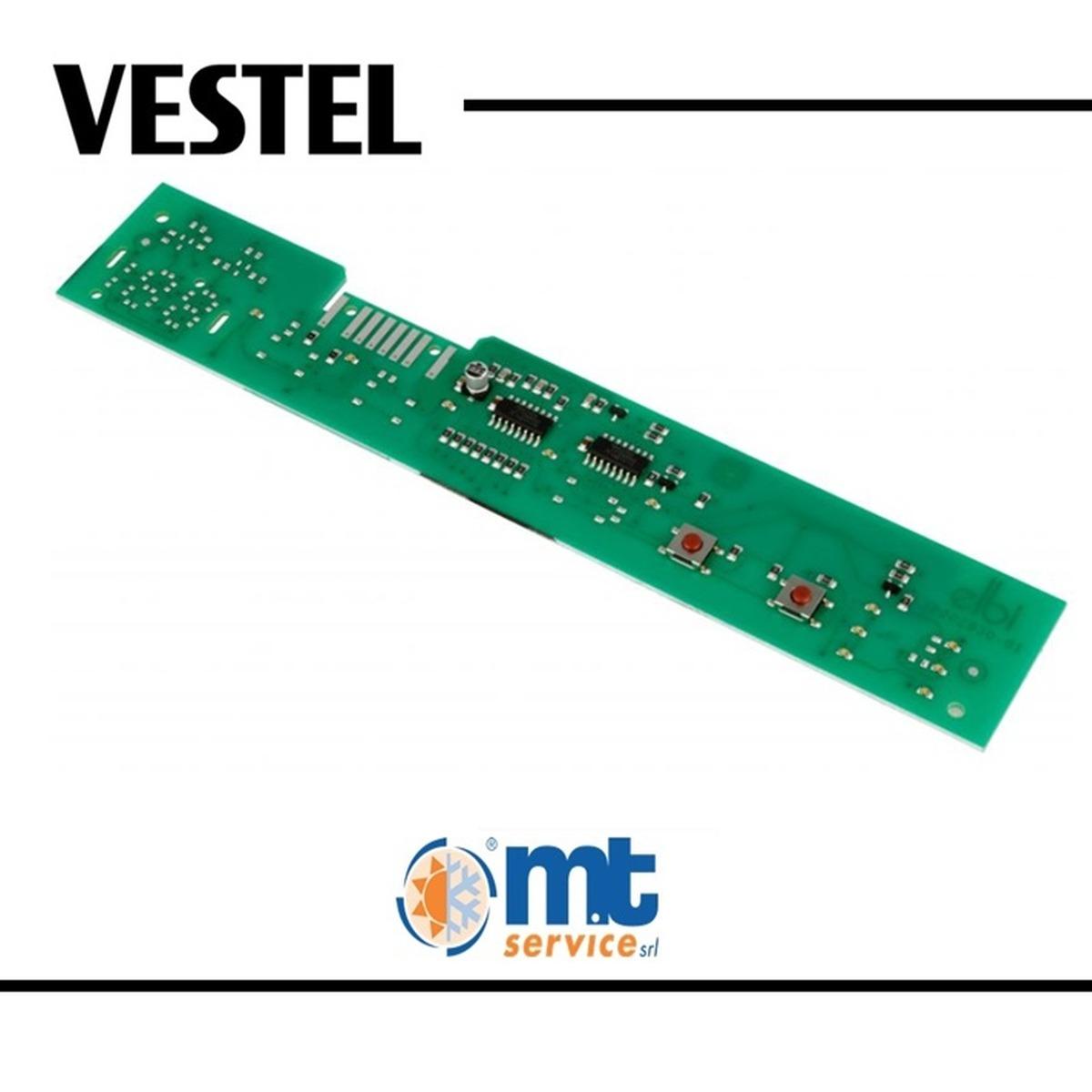 Scheda display lavastoviglie bompani m6532006234