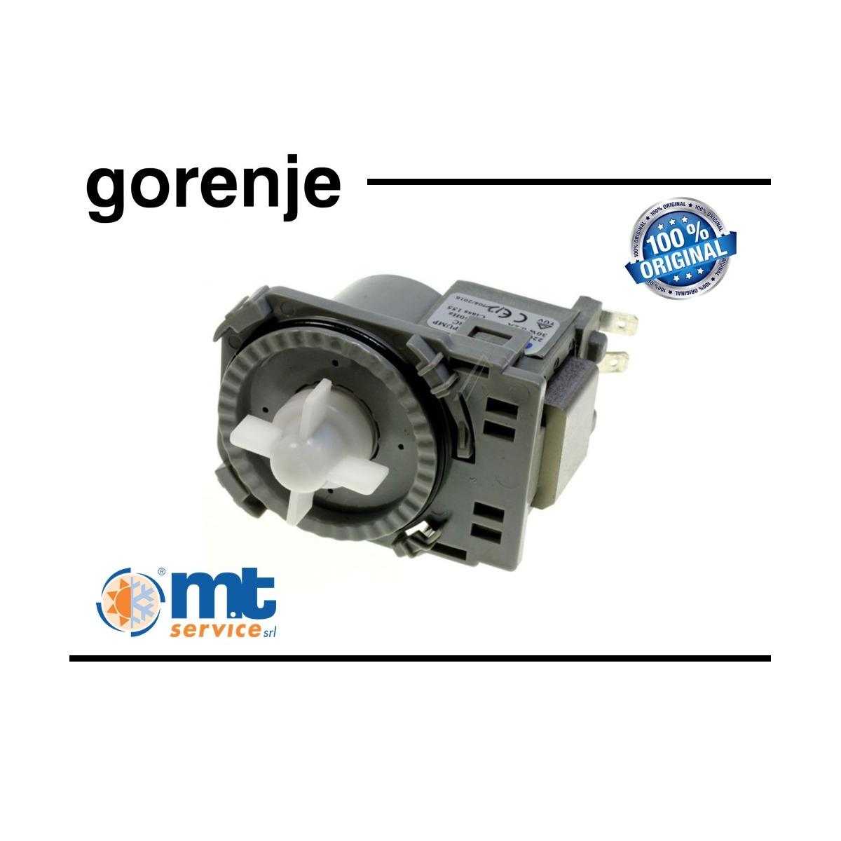 Pompa scarico 4 ganci 1718c gorenje originale compatibile con 808555 midea 11001011000449 11001011a00221 17476000007443 beko 9178009414