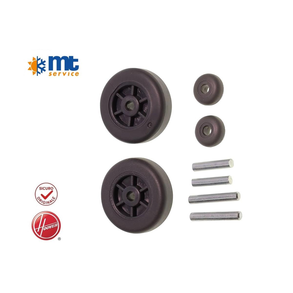 Kit ruote e assi spazzola originale hoover hf122 hr122 hfree100