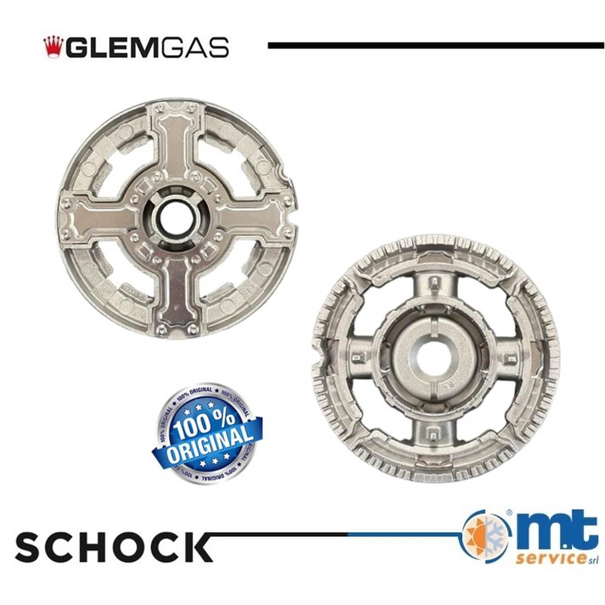 Spartifiamma bruciatore tripla corona 3,8kw