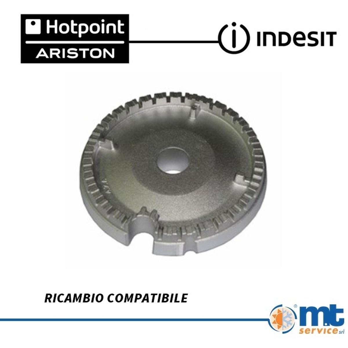 Bruciatore rapido indesit ariston 2 fori defendi compatibile c00259886 m00460618 37011317 49017398 07007474