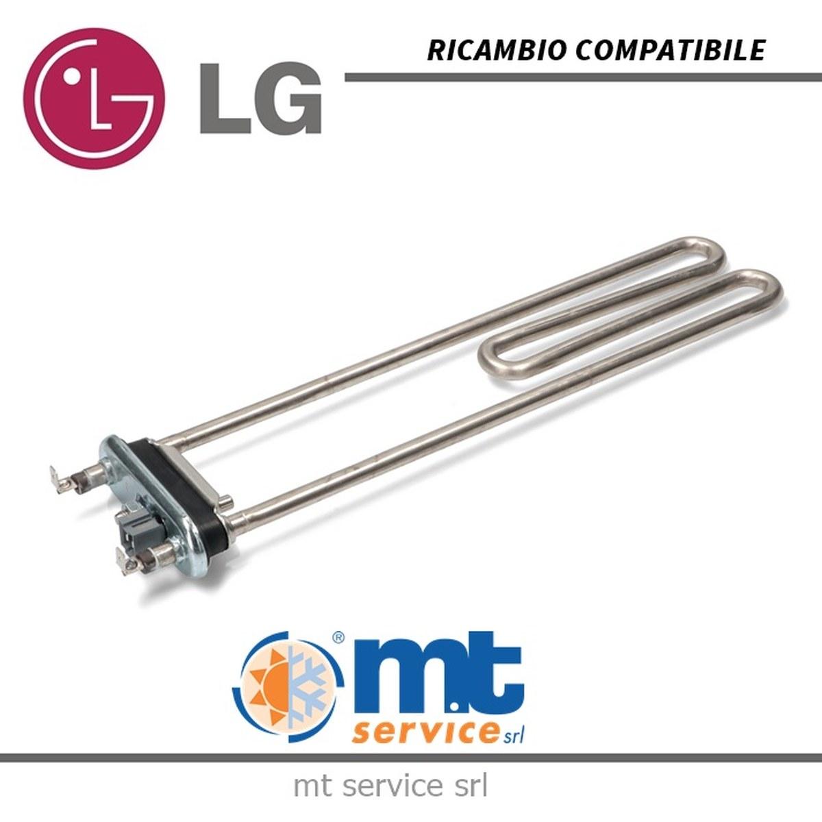 RESISTENZA LAVATRICE 305x150mm 2000W LG COMPATIBILE AEG33121503, AEG73300001, AGF30892367 AEG73309901 5301ER1001B