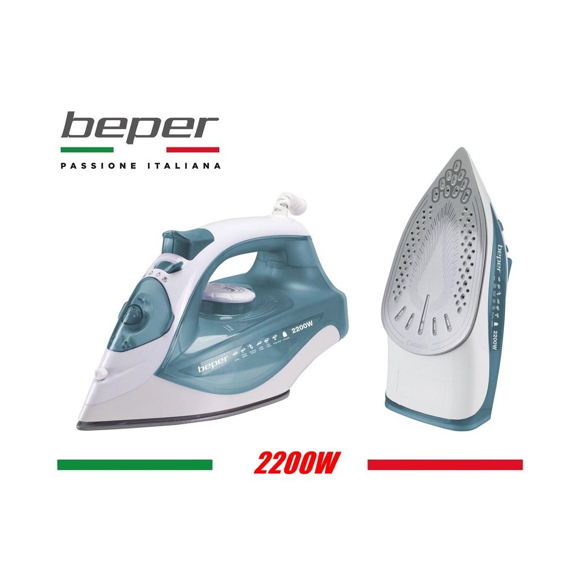 FERRO DA STIRO BEPER 2200W Piastra in Ceramica