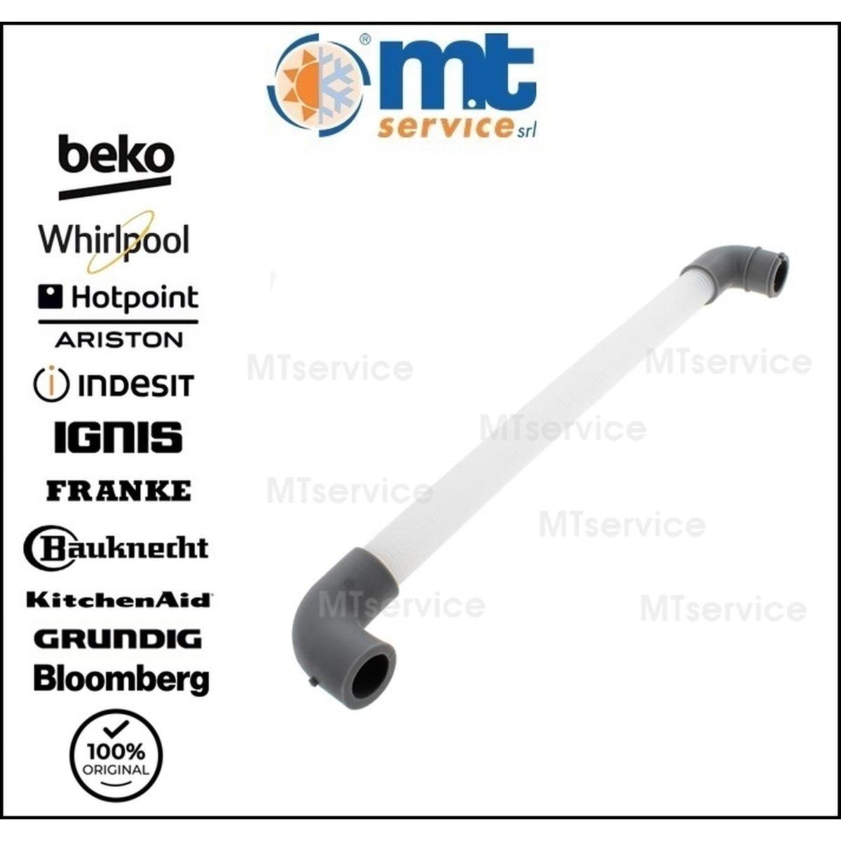 Tubo vasca-pompa diverter l=290