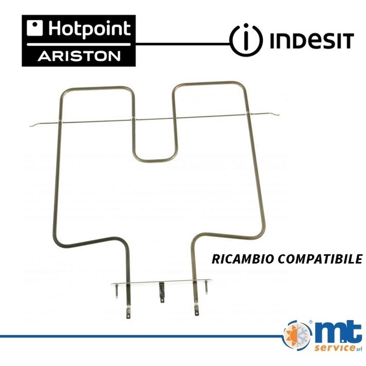 Resistenza forno grill compatibile 481225998472 c00525918