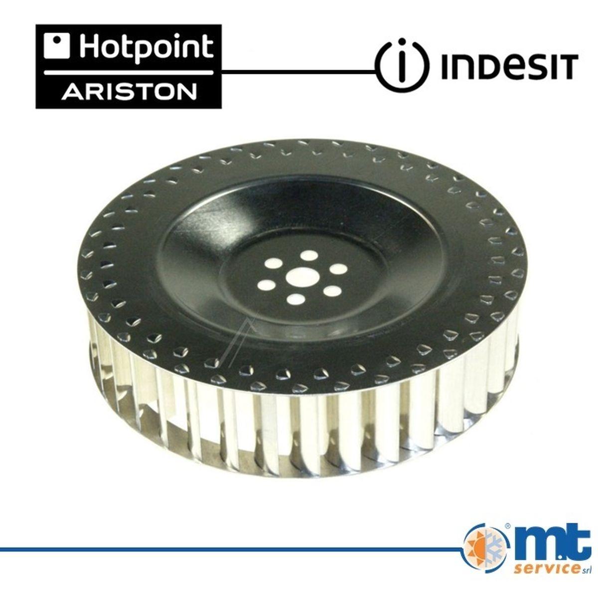 Ventola metal (screw fixing) asciugatrice c00280389