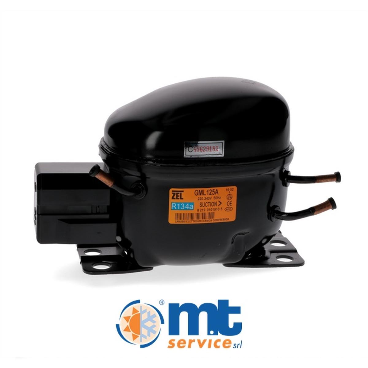 Compressore frigorifero zel gml125a r134 1/8 110 watt