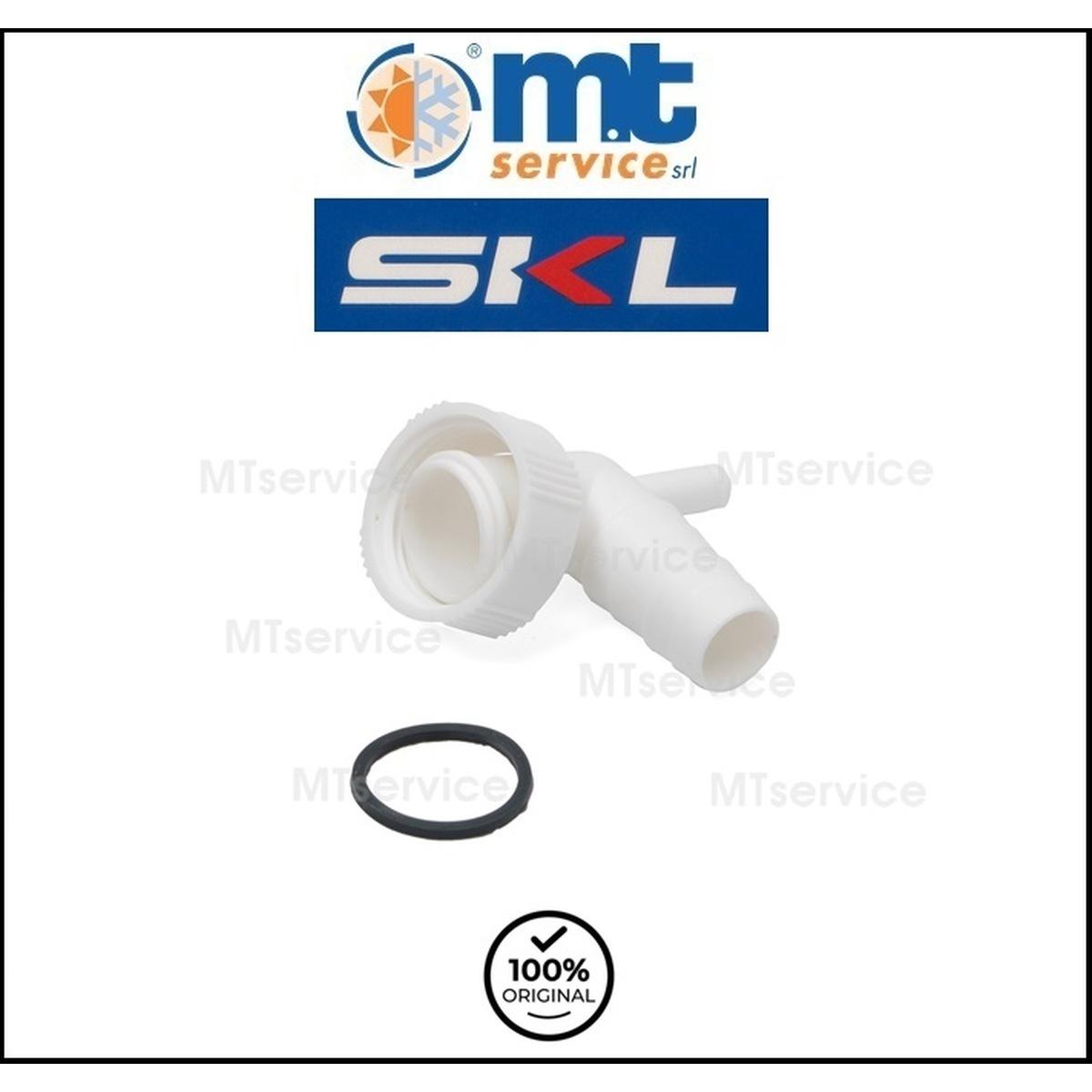 Raccordo tubo scarico combinato lavatrice asciugatrice