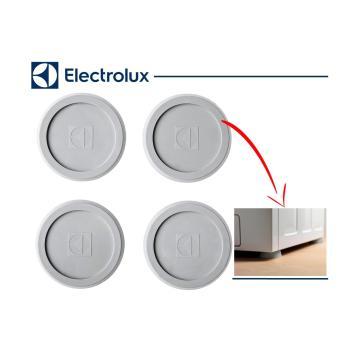 Kit 4 piedini bassi in gomma antivibranti per lavatrice e asciugatrice ex 9029792281