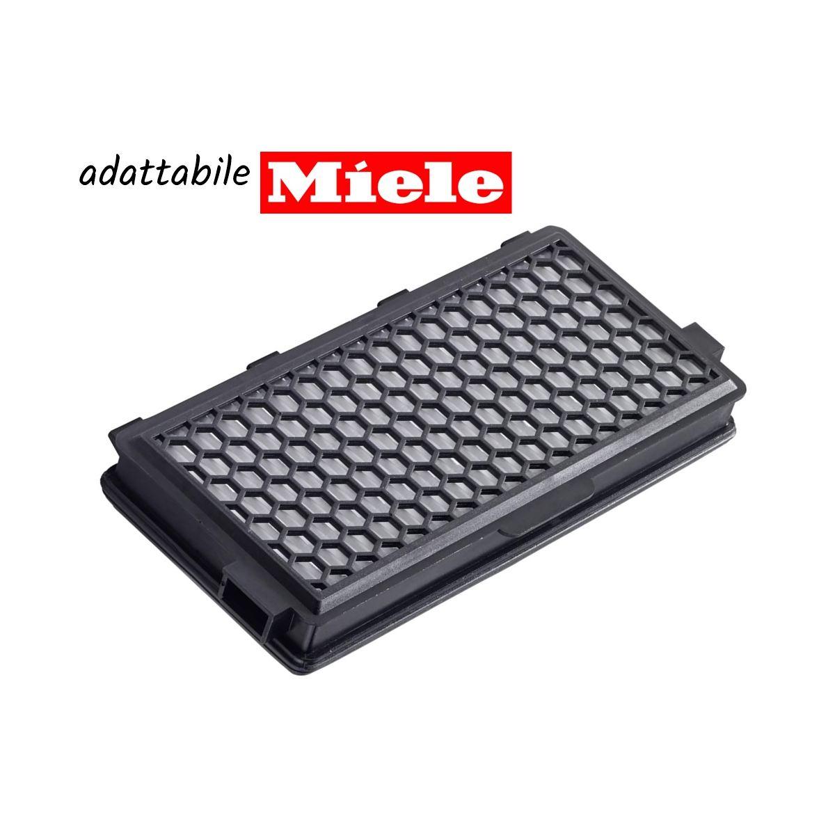 Filtro aria uscita a cassettino carboni attivi adattabile Miele 9616110