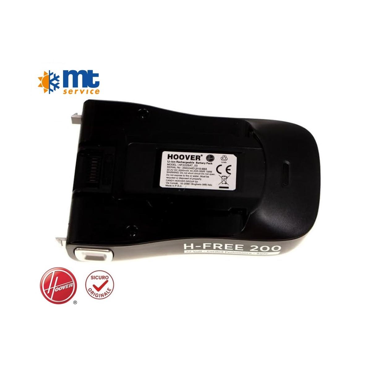 Batteria originale hoover scopa elettrica hf222 n.t. note >2107