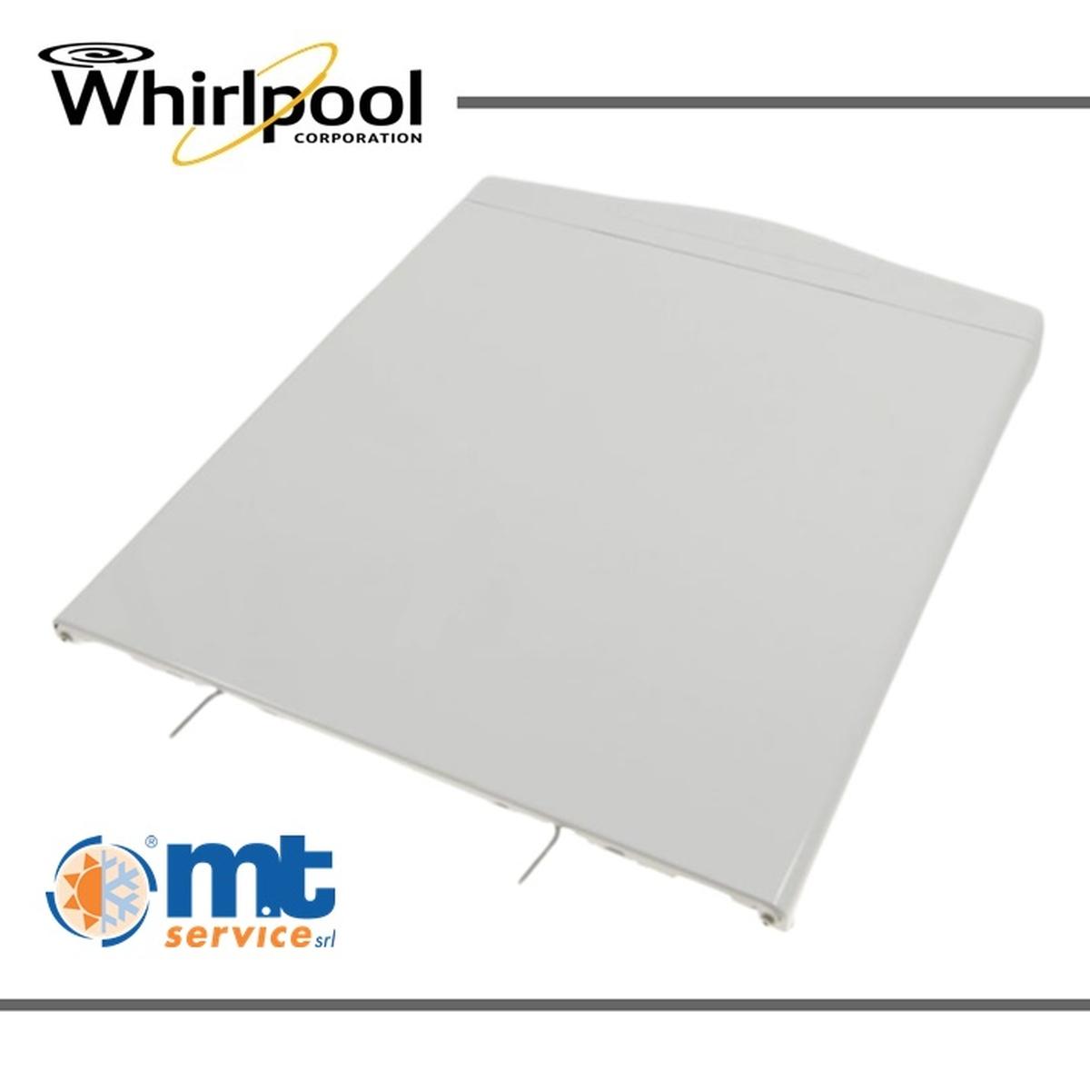 Ass. coperchio carica dall'alto lavatrice ignis whirlpool 455x400mm.