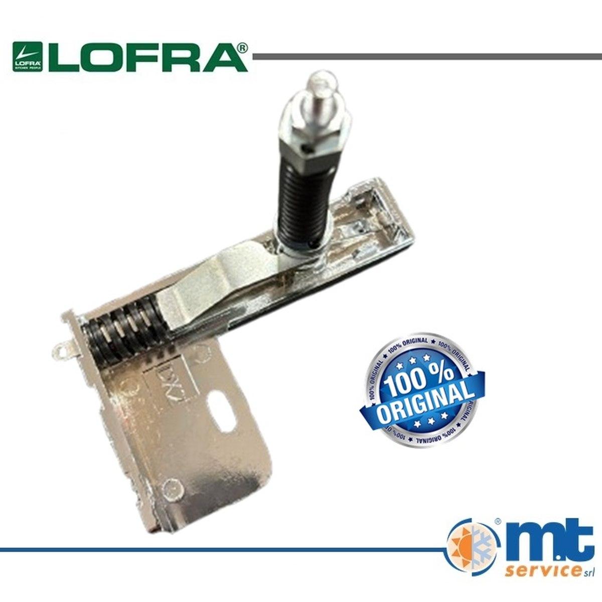 Testata DX coperchio lucida per piani alti 4 cm cucine 60x60 e 70x70 Originale Lofra