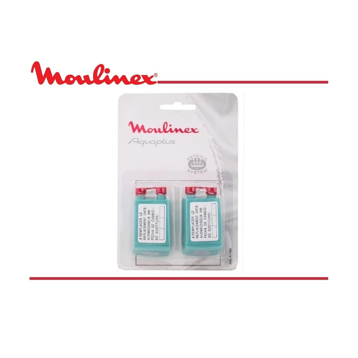 2 cartucce anti calcare moulinex aqua plus