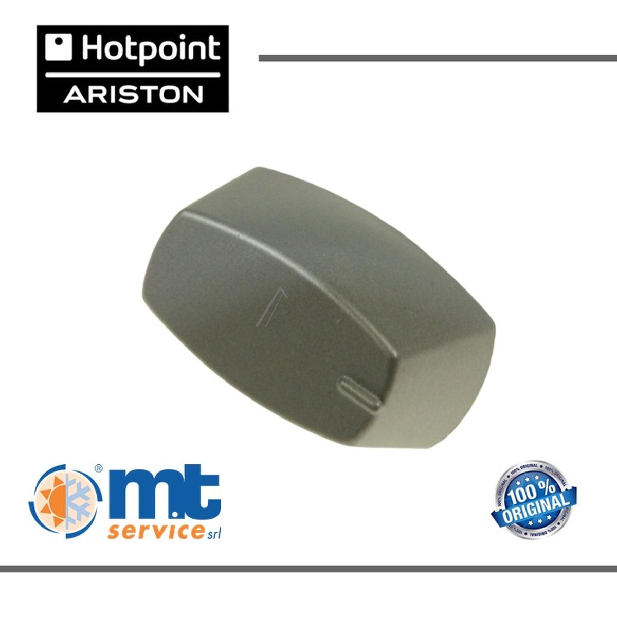 Manopola fuochi gas alu ph7 ariston 0334302010