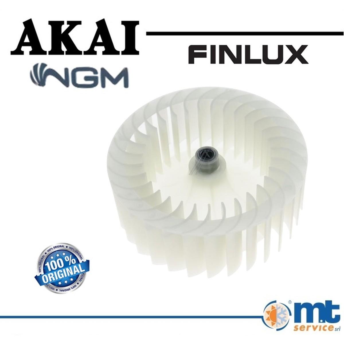 Ventola per akai asc 83 v originale 42161615