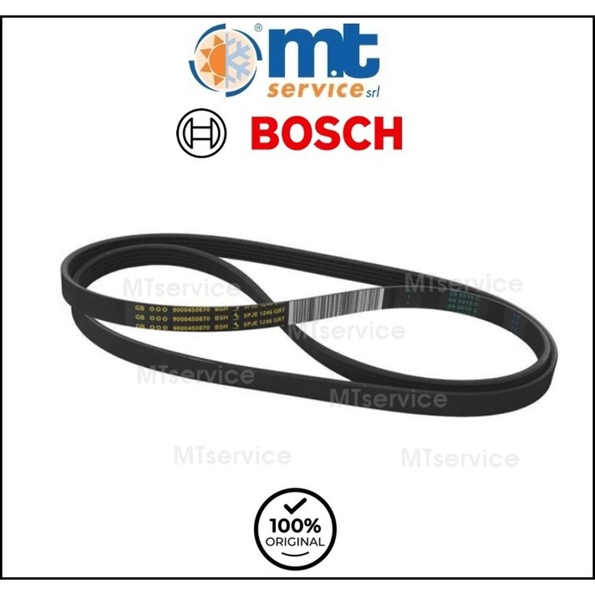 Cinghia elastica j5 1246 originale bosch ex 00667822 11003842 9000129259 9000450870 bsh