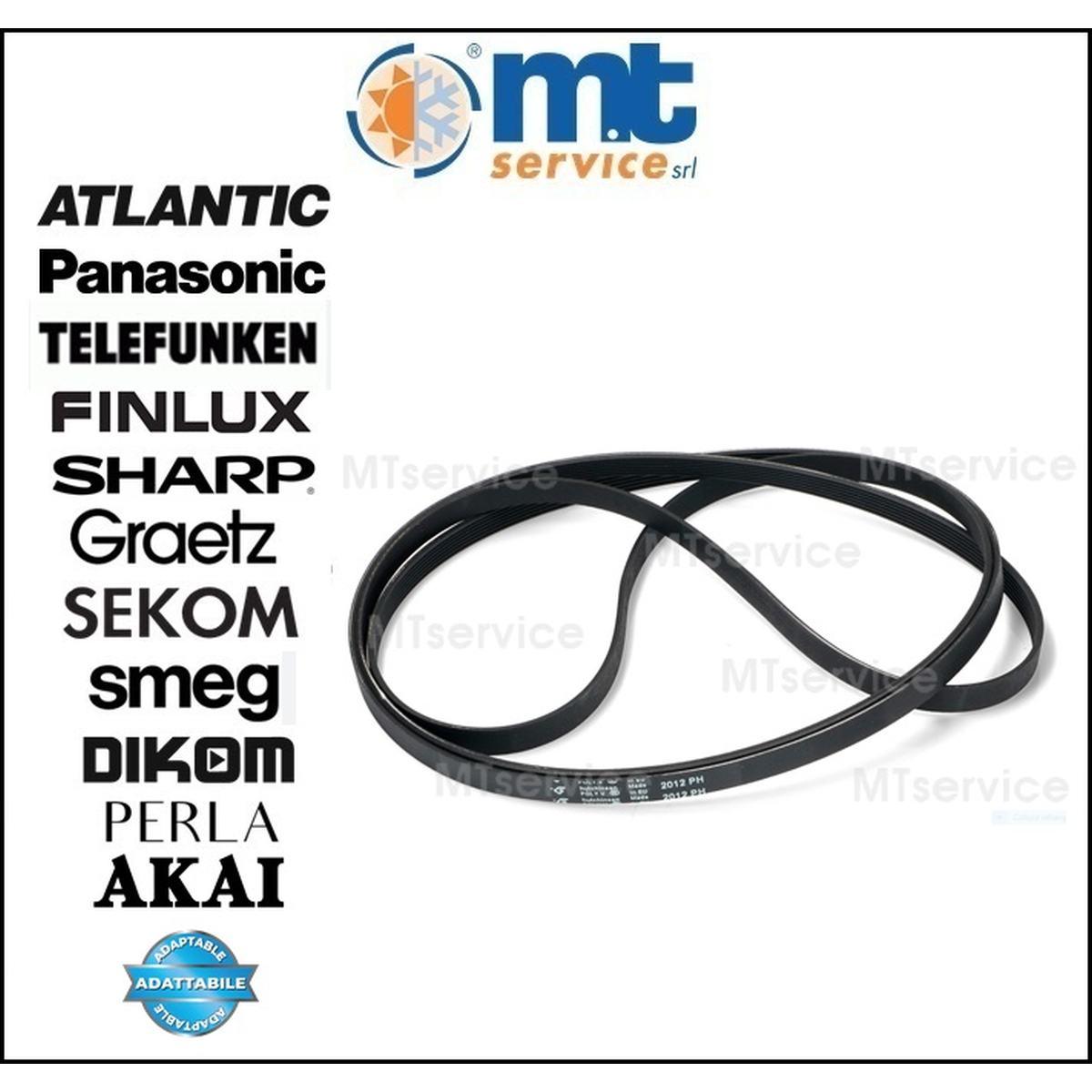 Cinghia 2012 h7 asciugatrice compatibile akai atlantic finlux 11230008 42232588 42164399
