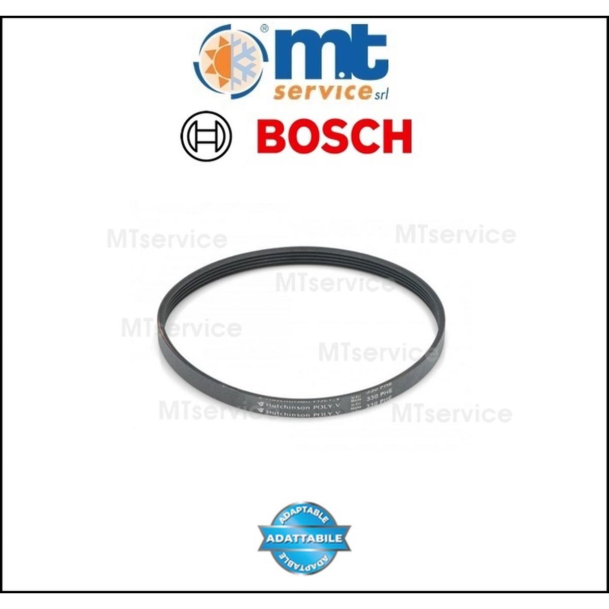 Cinghia 5eph330 330mm compatibile bosch 00600151 smeg 751610123 midea 12638200000006