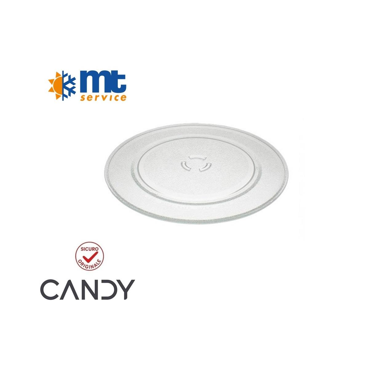 Piatto in vetro microonde originale candy