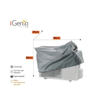 TELO PROTETTIVO UNITA' ESTERNA PER CONDIZIONATORE 860x650x350mm 9000/12000Btu/h