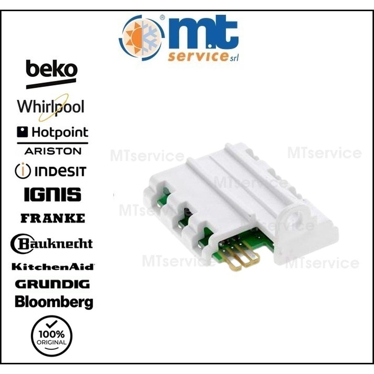 Sensore di livello acqua con coperchio std asciugatrice originale ex c00628635