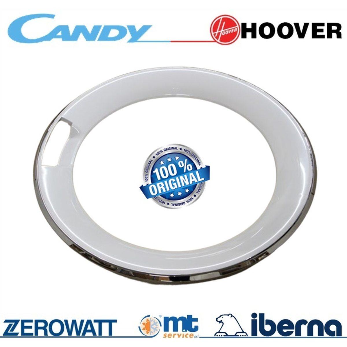 Cornice esterna oblo' bianca profilo cromato ex 43029400