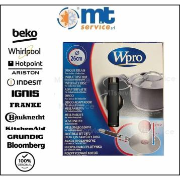 DISCO PER INDUZIONE DIAMETRO 26cm ORIGINALE WPRO 484000000499