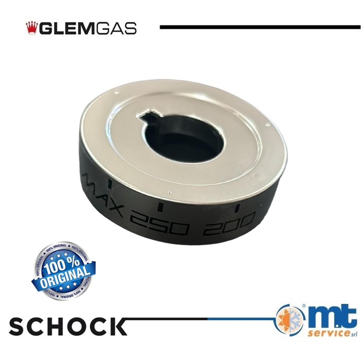 Rosone termostato cromato glemgas