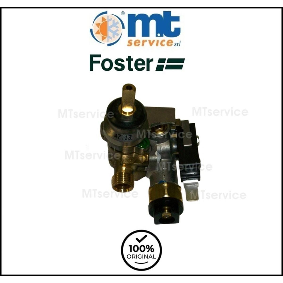 Rubinetto gas valvolato bruciatore piccolo aux foster 9602330