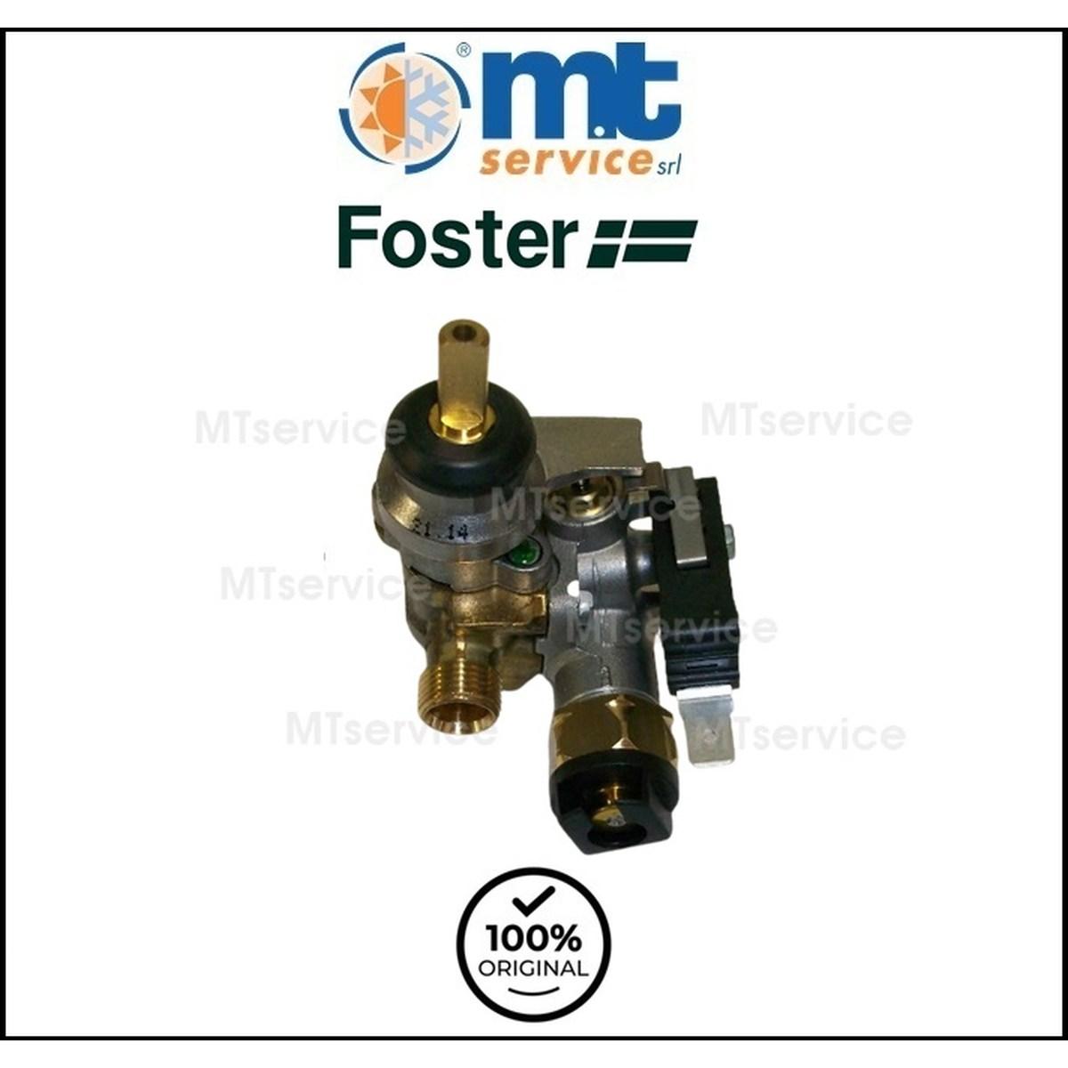 Rubinetto gas valvolato bruciatore grande r foster 9602332