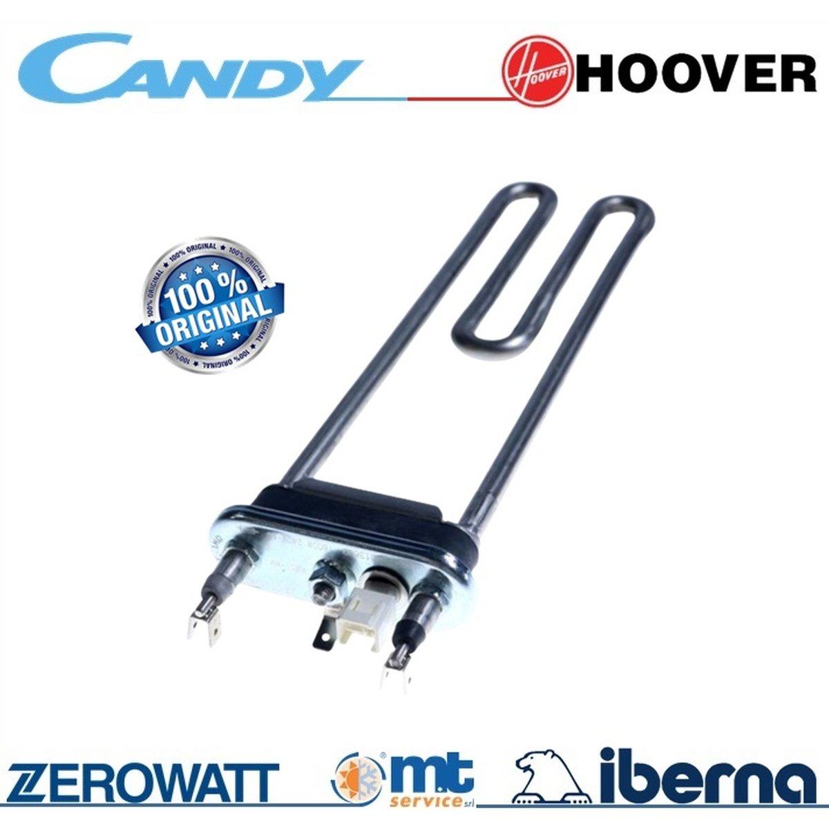 Resistenza + ntc originale candy hoover per lavatrice 1600w ex 41044550