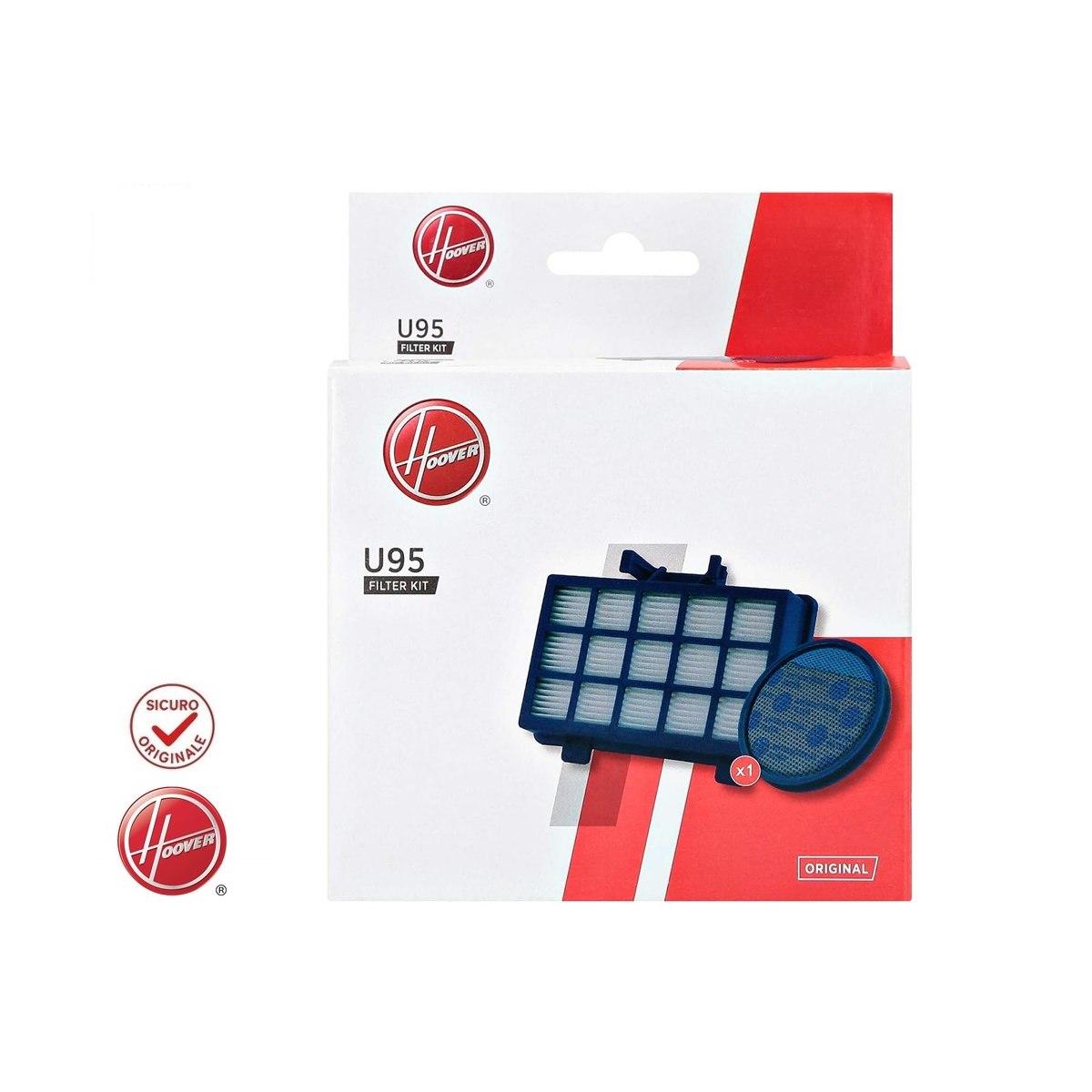 Kit filtri originale hoover u95 aspirapolvere traino hpower hp71/72/73