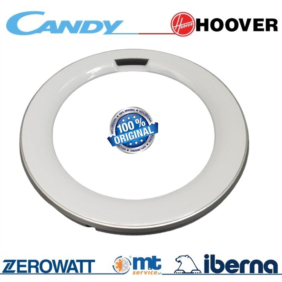 Cornice bianca porta oblo esterna con cornice grigia originale ex 70004299