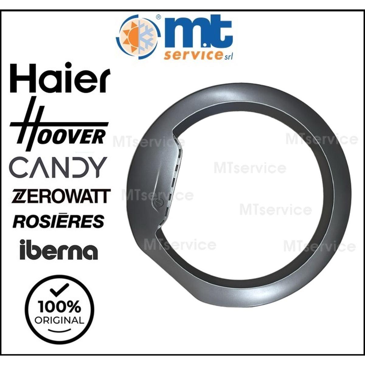 Cornice esterna grigia oblo' lavatrice originale candy hoover 41047186