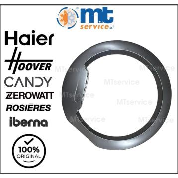 Cornice esterna grigia oblo' lavatrice originale candy hoover 41047186