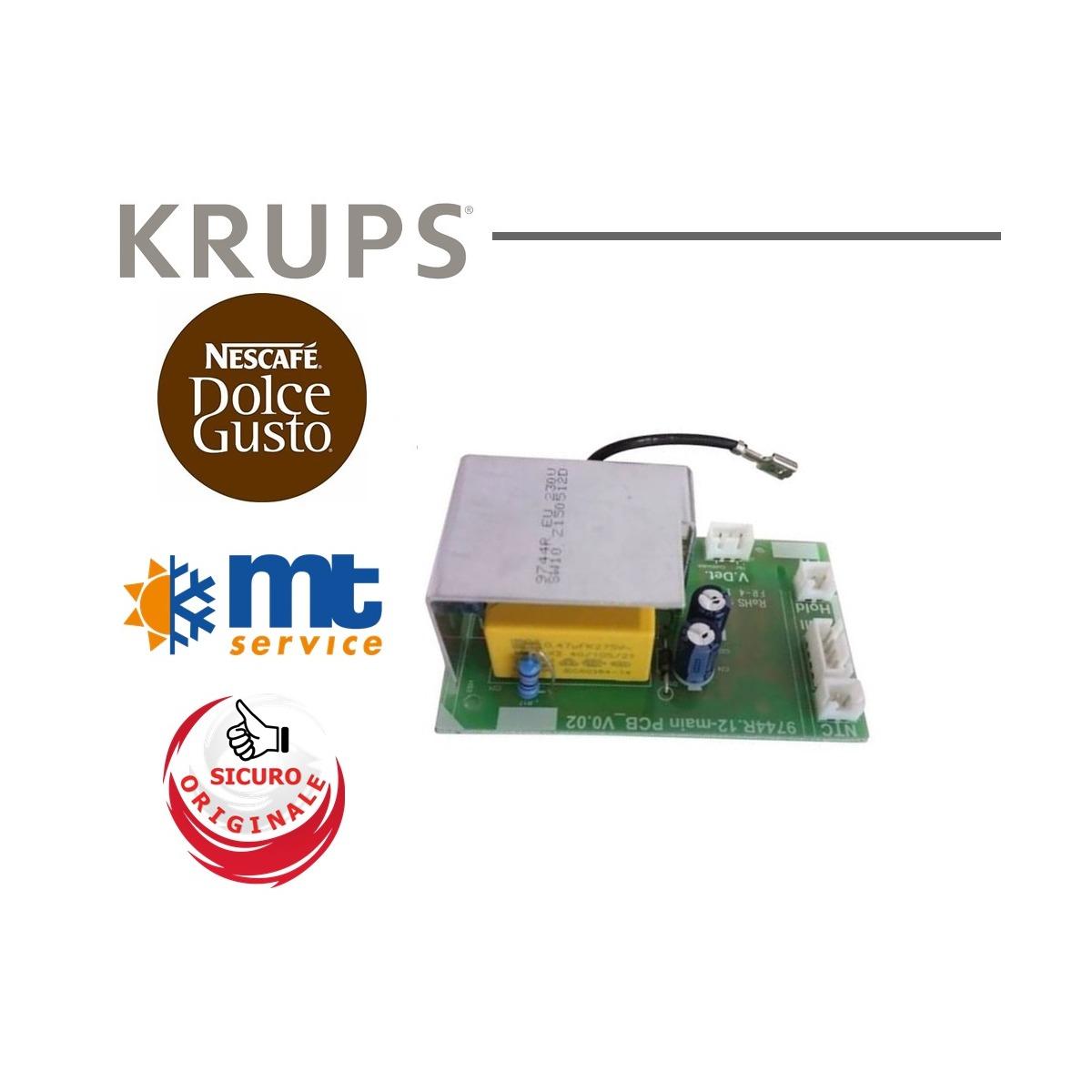 SCHEDA ELETTRONICA ORIGINALE KRUPS DOLCE GUSTO PICCOLO KP100xx