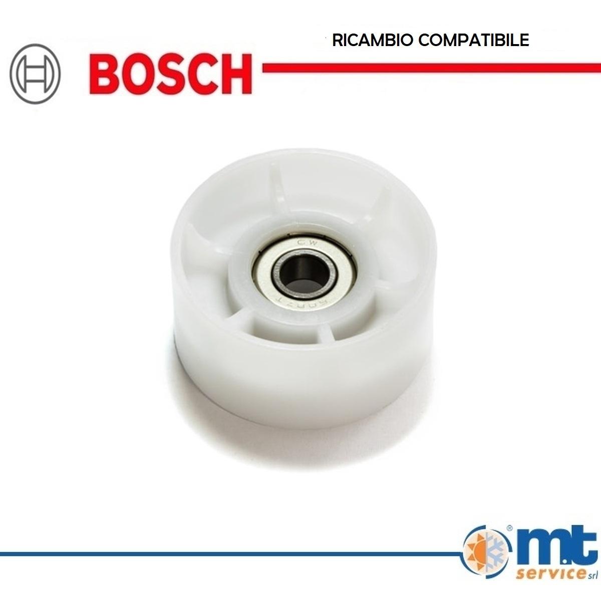 Puleggia plastica tendi cinghia asciugatrice bosch compatibile 00632045 q483694